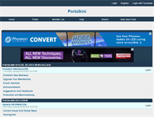 Tablet Screenshot of portalkini.com